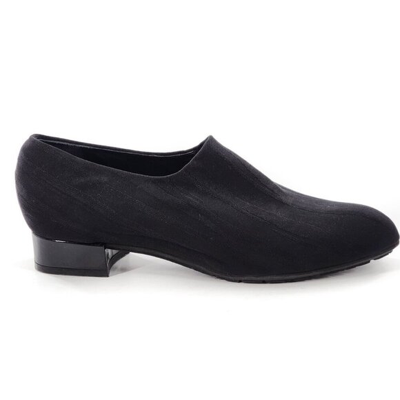 THIERRY RABOTIN Nasso NWOB Black Stripe Flats Shoes - Picture 5 of 7